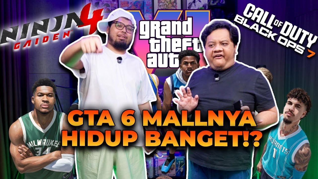 GTA 6 MALLNYA HIDUP!! NBA GRATIS DI MAC!? COD BLACKOPS TERBARU?? - TAG BLAST