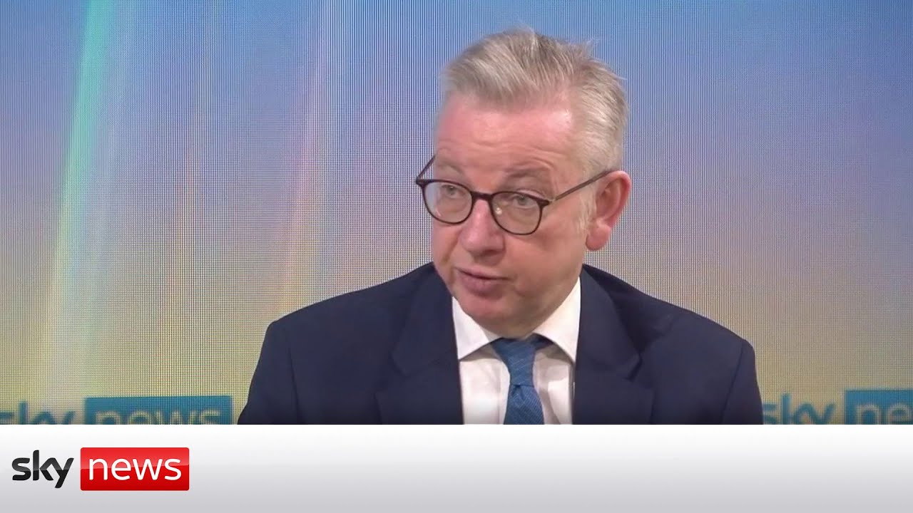 Levelling Up Secretary Michael Gove 'enthusiastic' in his backing for PM
