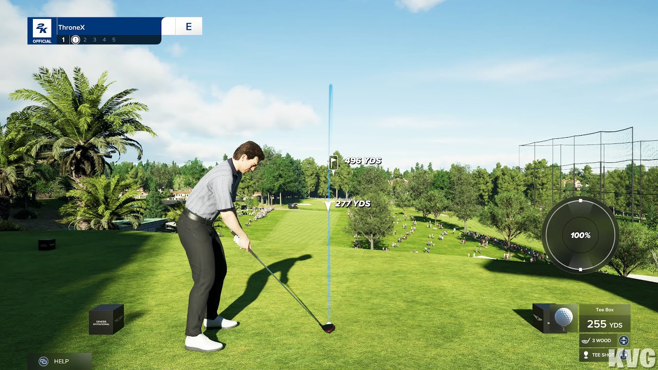 PGA TOUR 2K25 - Riviera Country Club - Gameplay (PC UHD) [4K60FPS]