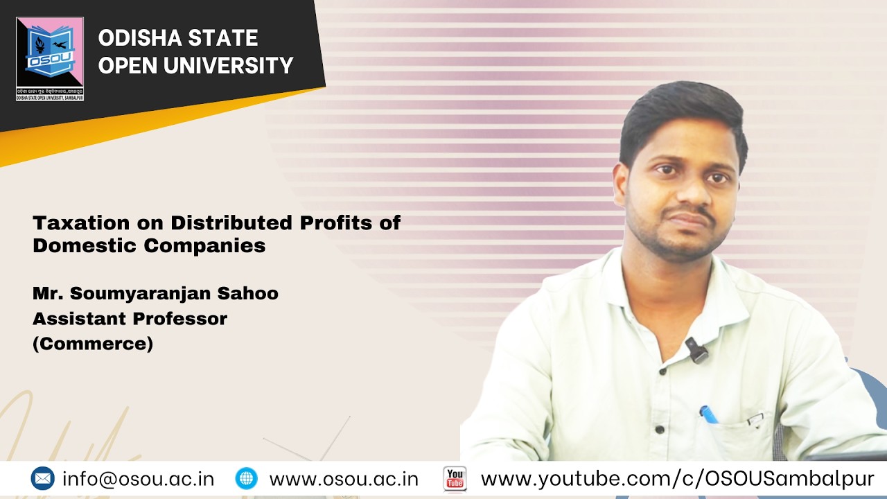 Taxation on Distributed Profits of Domestic Companies