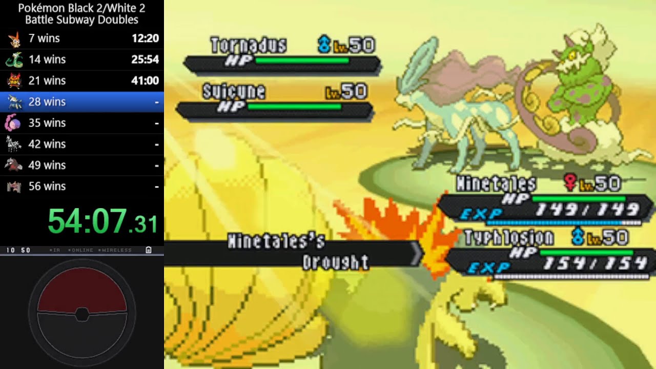 Eruption Typhlosion Sun Team [Battle Subway Doubles - 49 wins]
