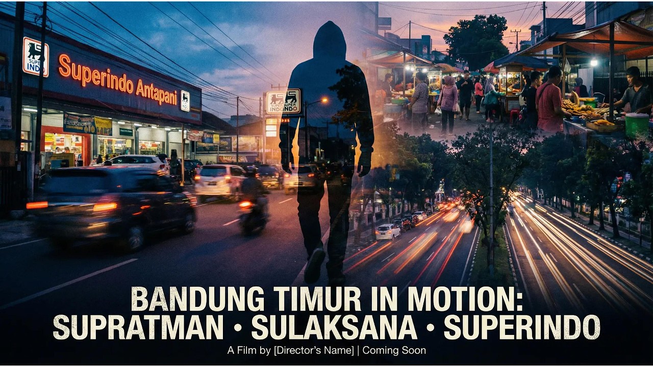 Perjalanan singkat bermotor di bandung timur (supratman-sulaksana-superindo)