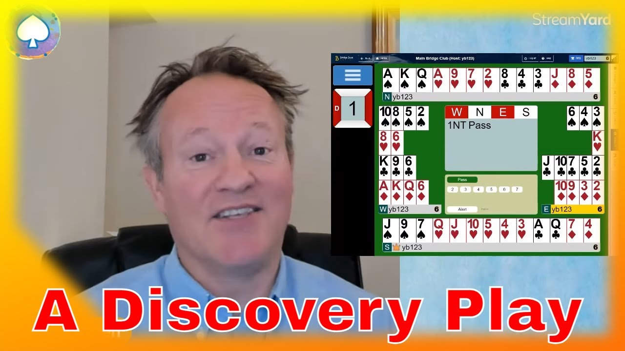 A Discovery Play - Learn bridge online with Jack Stocken