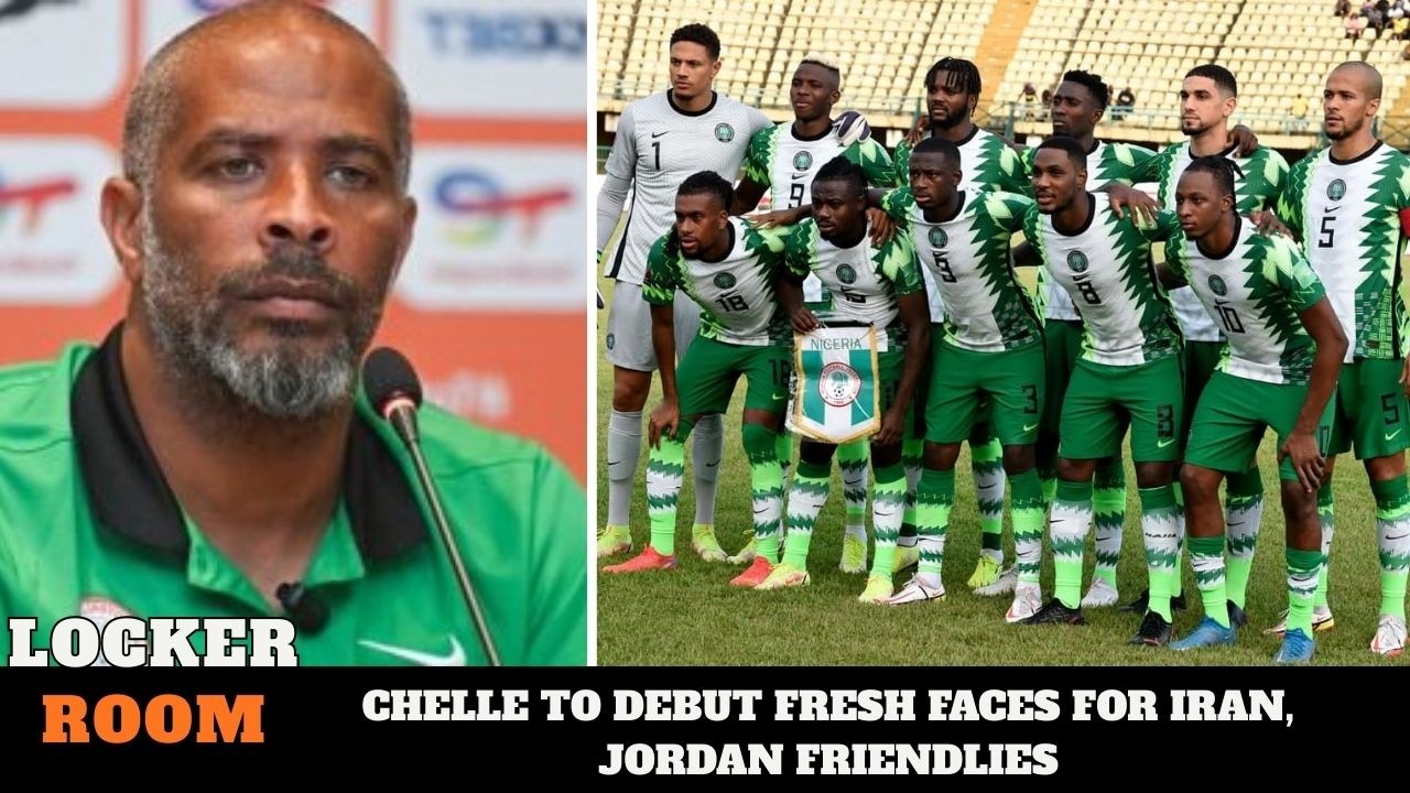CHELLE TO DEBUT FRESH FACES FOR IRAN, JORDAN FRIENDLIES