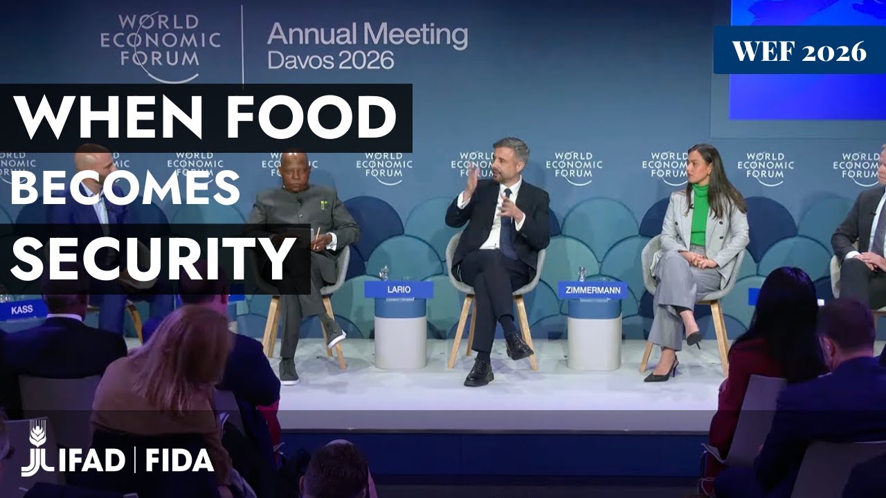 World Economic Forum 2026 - Panel discussion 'When food becomes security'