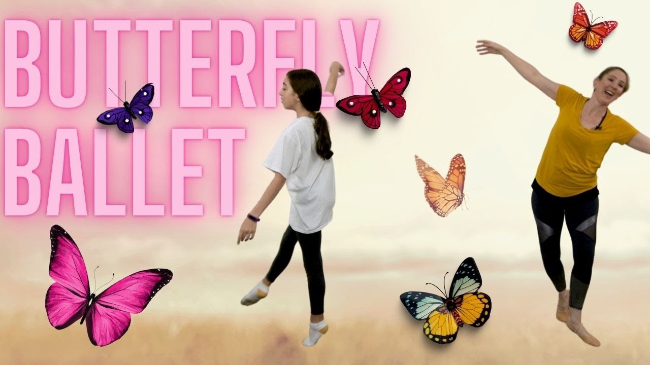 Free Ballet Lesson for Kids & Toddlers - Creative Movement - The Life Cycle of a Butterfly