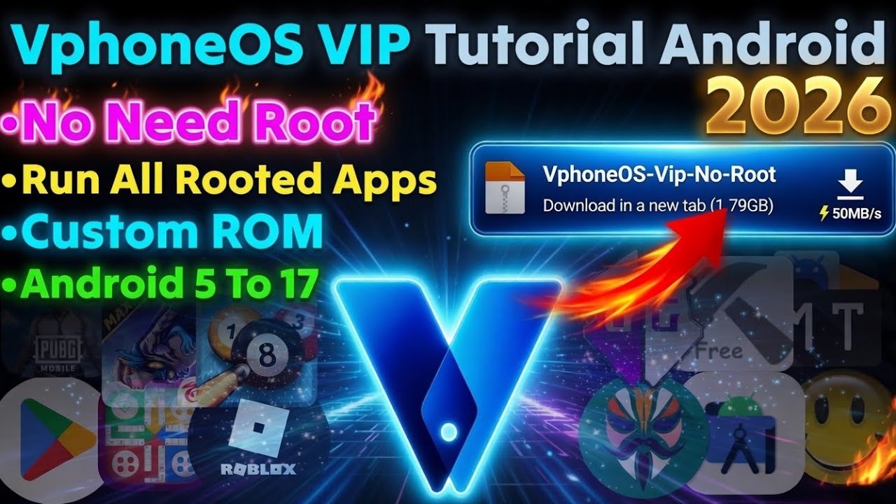 VPhoneOS VIP Tutorial | Install Magisk + Game Guardian Working 2026