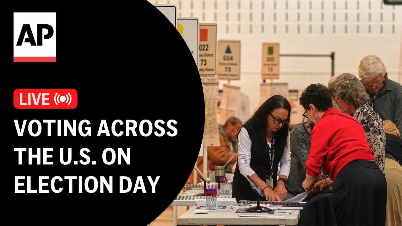 LIVE: Voting across the US on Election Day 2025