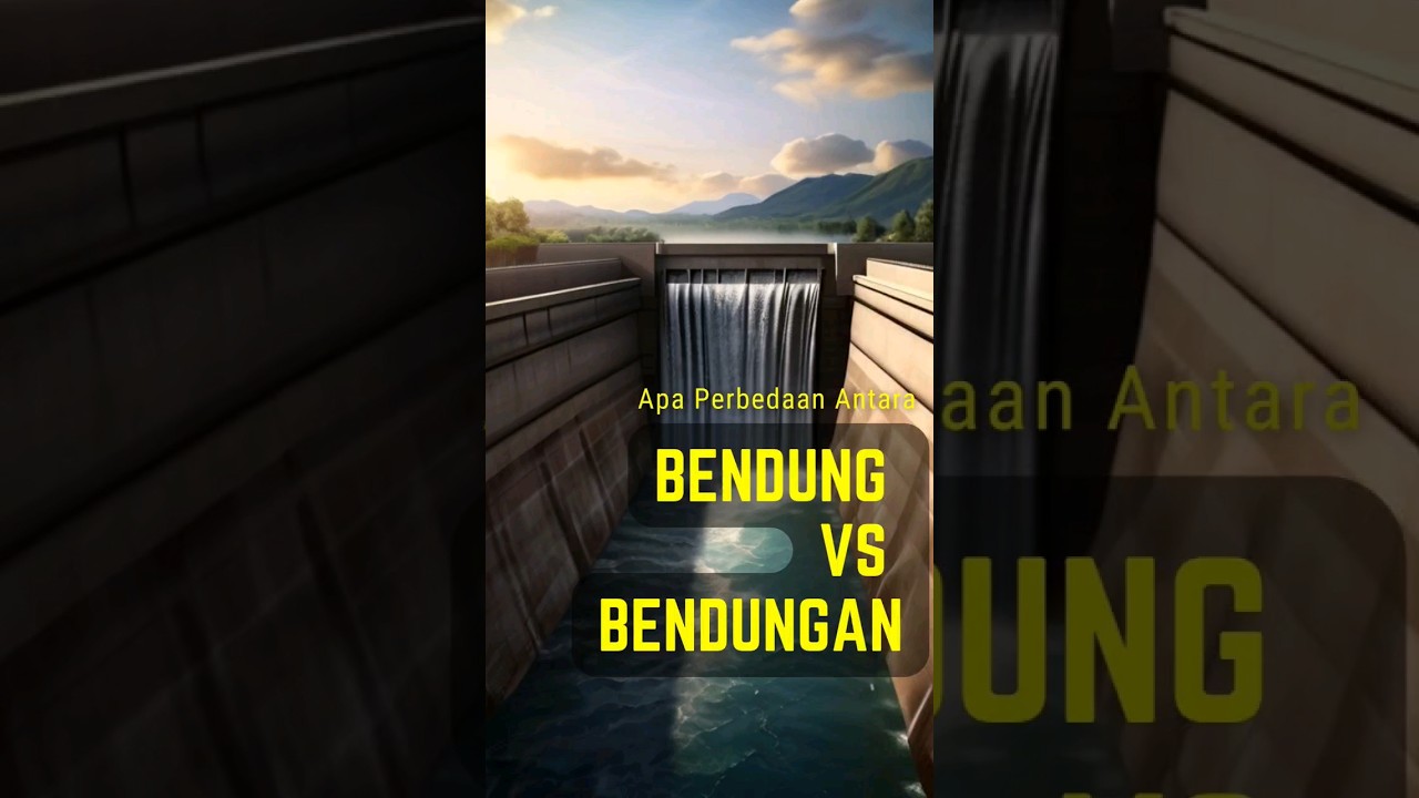 🎙ini perbedaan bendung & bendungan‼️🎙 #anakproyek #bendung #bendungan #weir #waduk