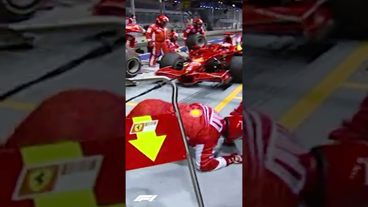 Ferrari's Fuel Hose Calamity! 😱 #Shorts