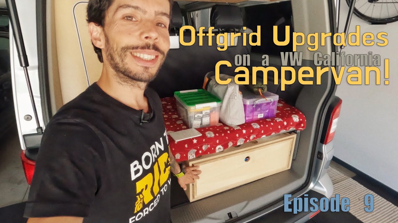 Offgrid upgrades on a VW California camper - AM I INSANE?!! Episode #9