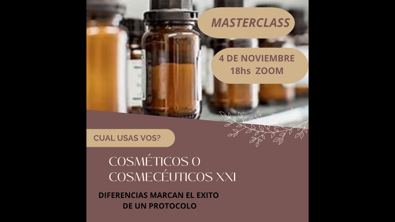 Cosméticos o Cosmecéuticos?