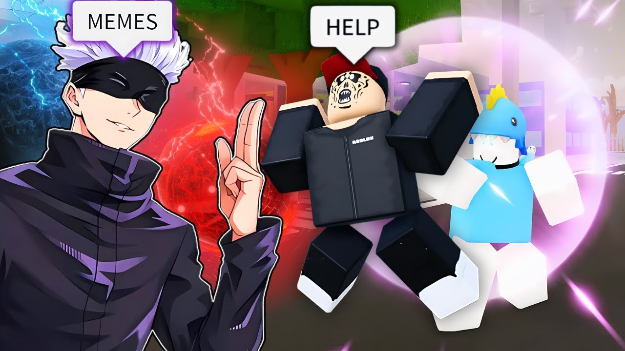 ROBLOX Jujutsu Shananigans СМЕШНЫЕ МОМЕНТЫ / МЕМЫ #1