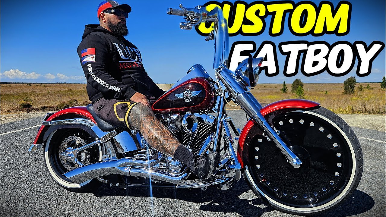 Gnarly Rides  - Vikkas INSANE 2015 Custom Fat boy