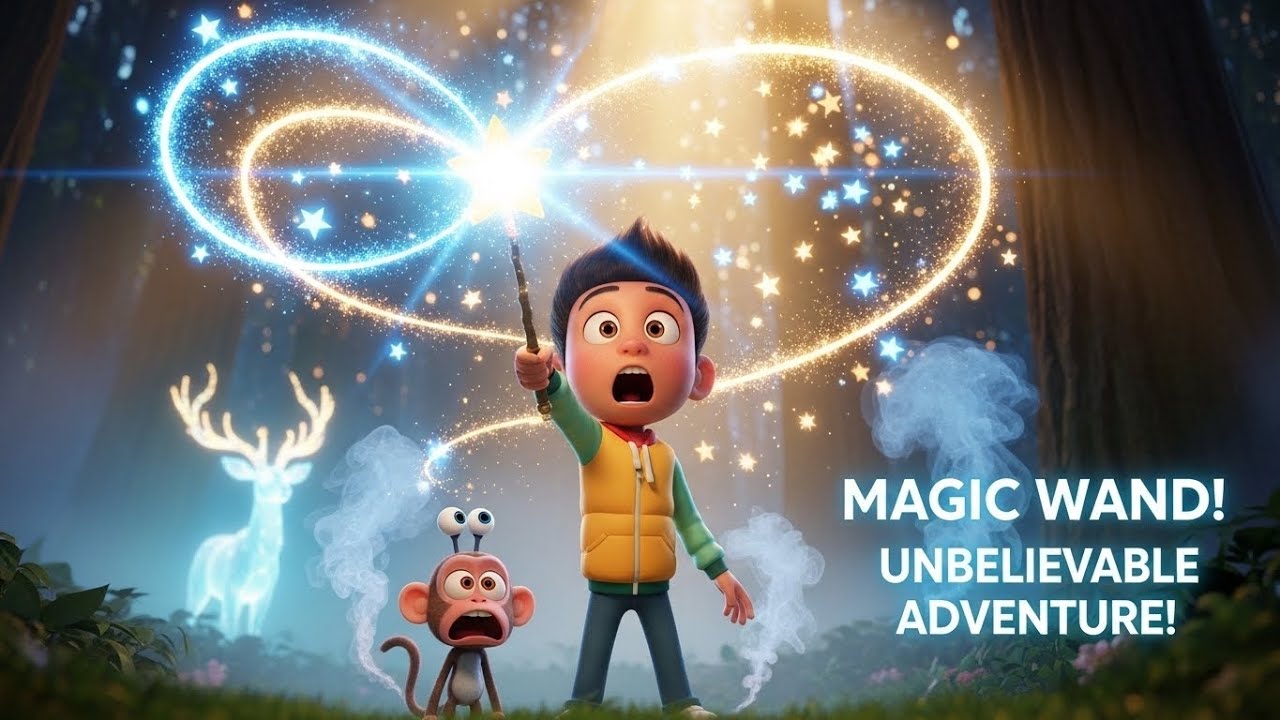 Magic Wand Story 😱 | Ali Ka Jadooi Safar | Urdu Cartoon for Kids 