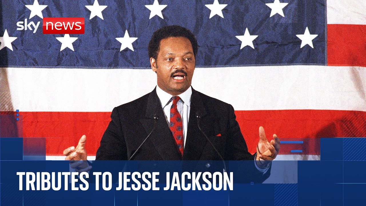 BREAKING: Civil rights activist Jesse Jackson dies aged 84 | Sky News coverage