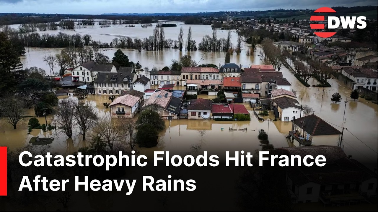 BREAKING NEWS: Storm Nils Triggers Severe Flooding Across Southwest France | DWS News | AL1N