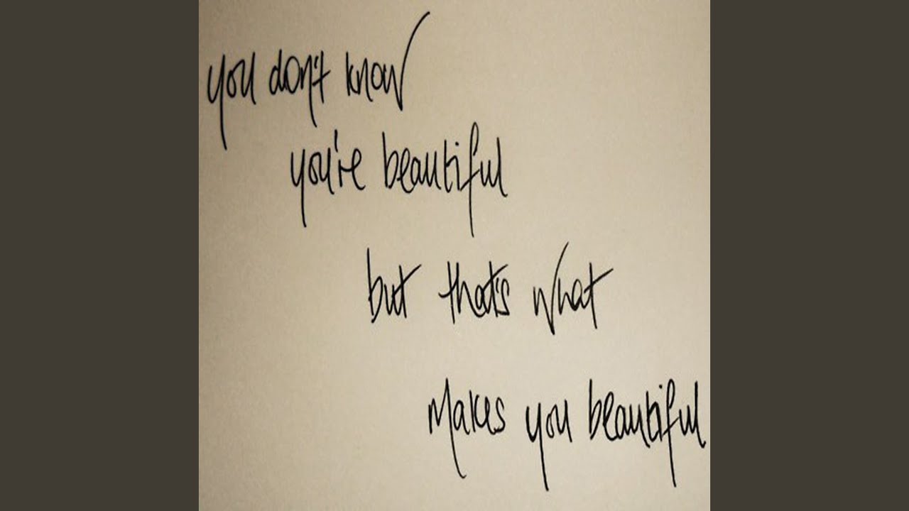 What Makes You Beautiful