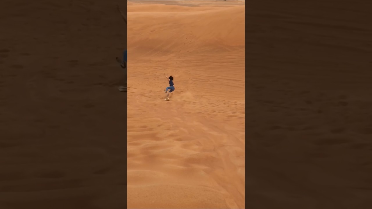 Dubai Desert Fails Gone Wild! Sandboarding Be Like&hellip; LOL 🏜️🤣🔥