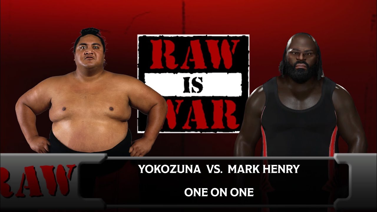 WWE 2K25 | Yokozuna vs Mark Henry | CPU