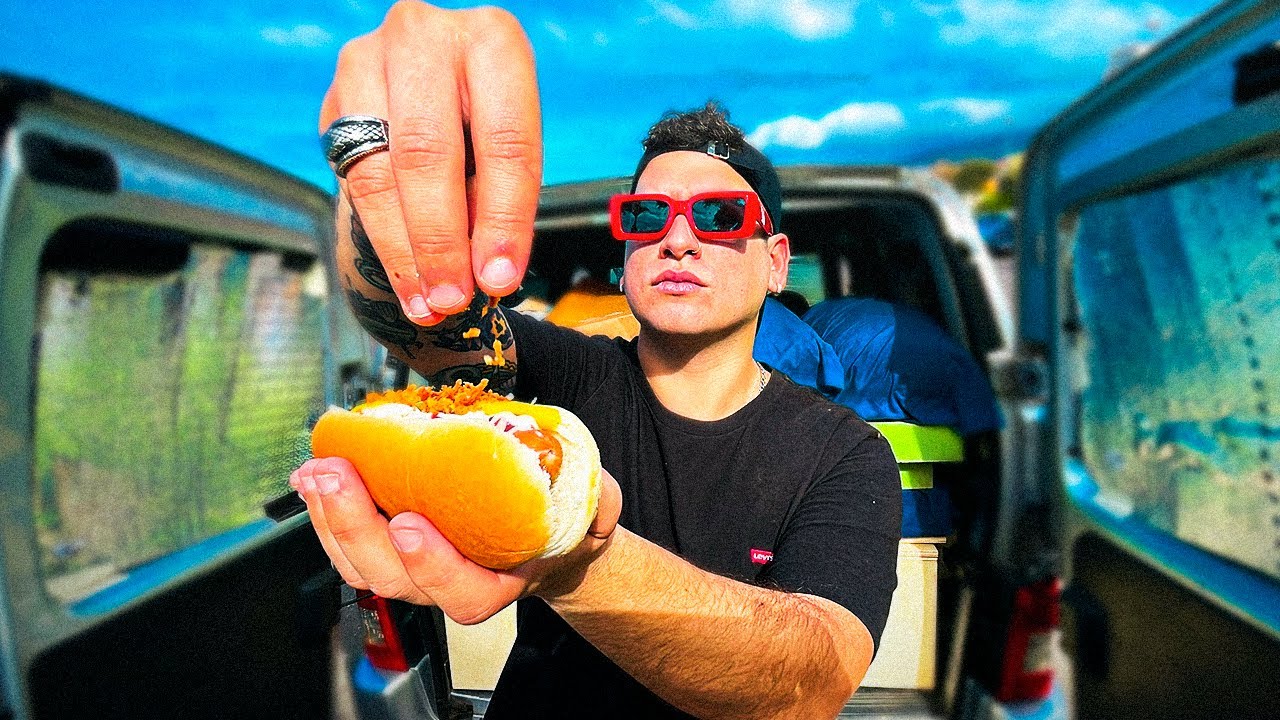 ESTE VIDEO DA HAMBRE Y FELICIDAD😆 *cocinamos en mi furgoneta camper🌭*// Salcedini
