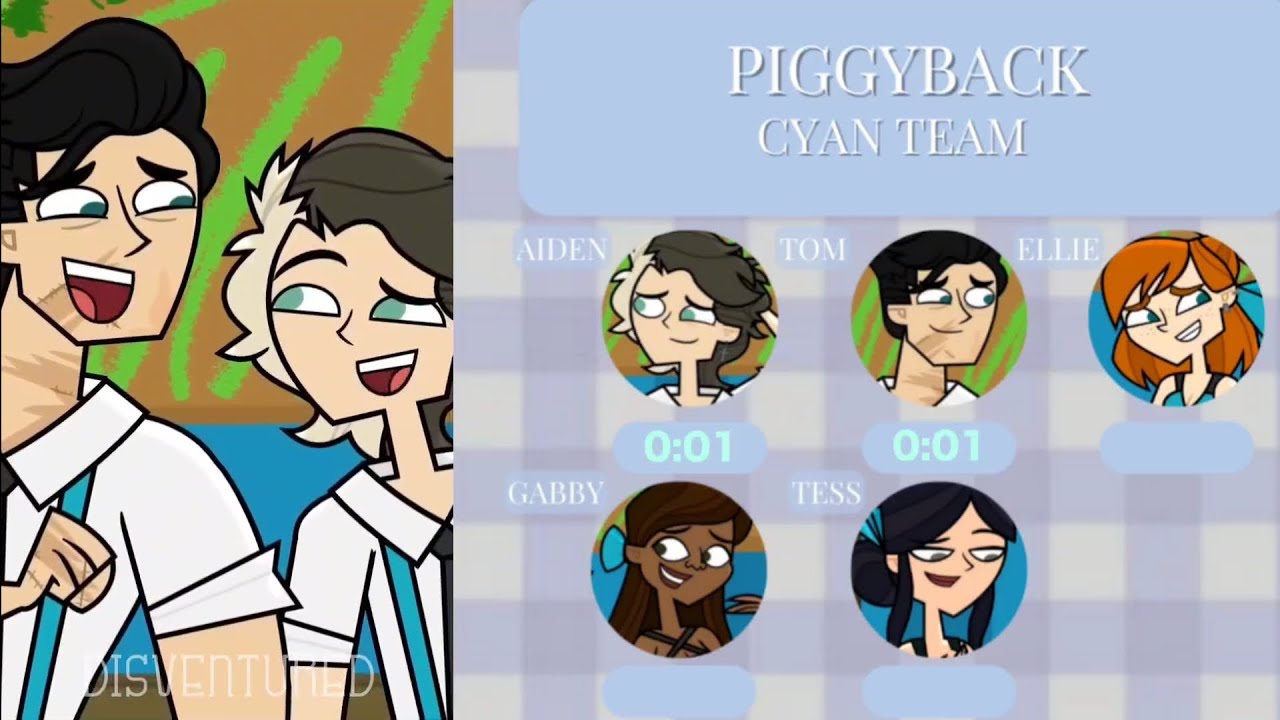 disventure camp all stars 'piggyback' (extended version) line distribution