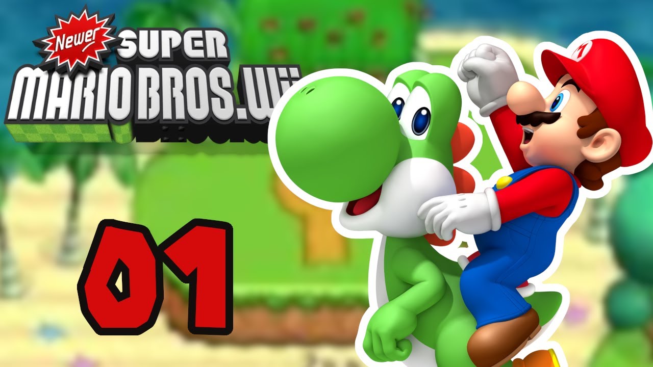 Newer Super Mario Bros. Wii 🍄 # 01 Ein Neigel-Nagel-Neues Abenteuer auf Yoshis Island