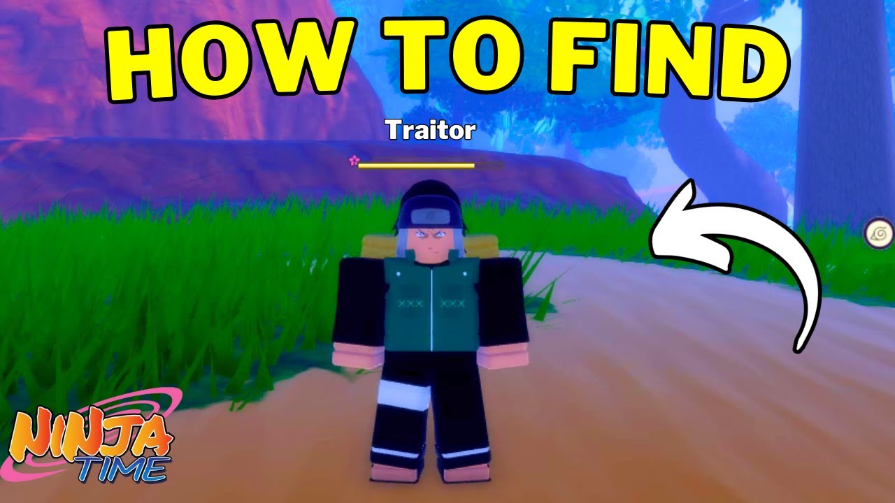 Where is the Traitor in Ninja Time | Traitor Location | Roblox