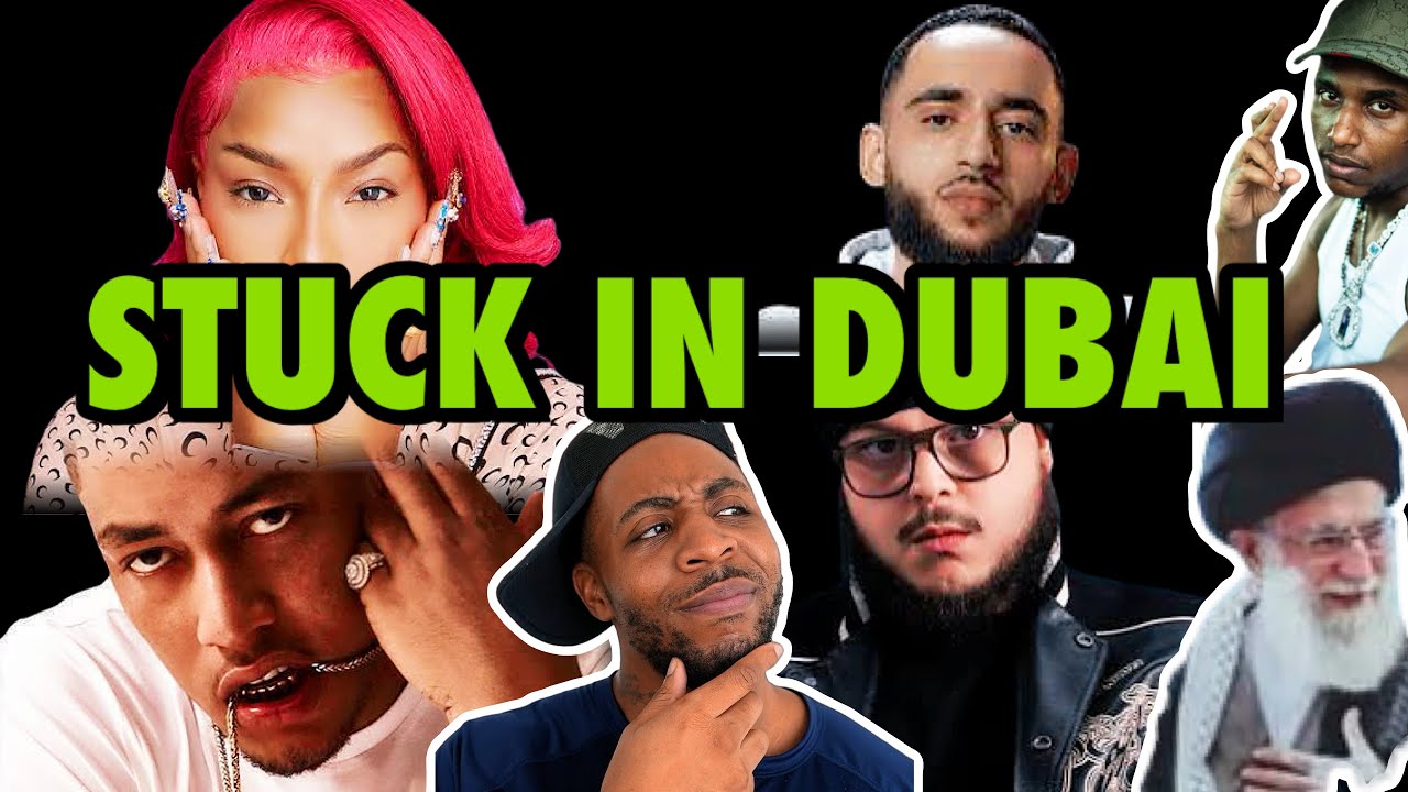 UK CELEBS STUCK IN DUBAI, BOUNCER, DUTCHAVELLI, ARD ADZ, POTTER PAYPER, STEFF LONDON #iran #dubai 