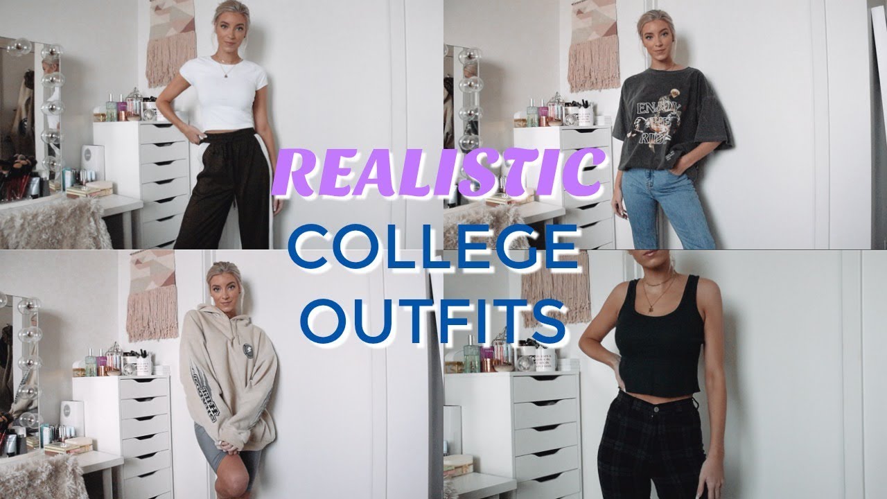 REALISTIC COLLEGE OUTFITS FOR CLASS | Keaton Milburn