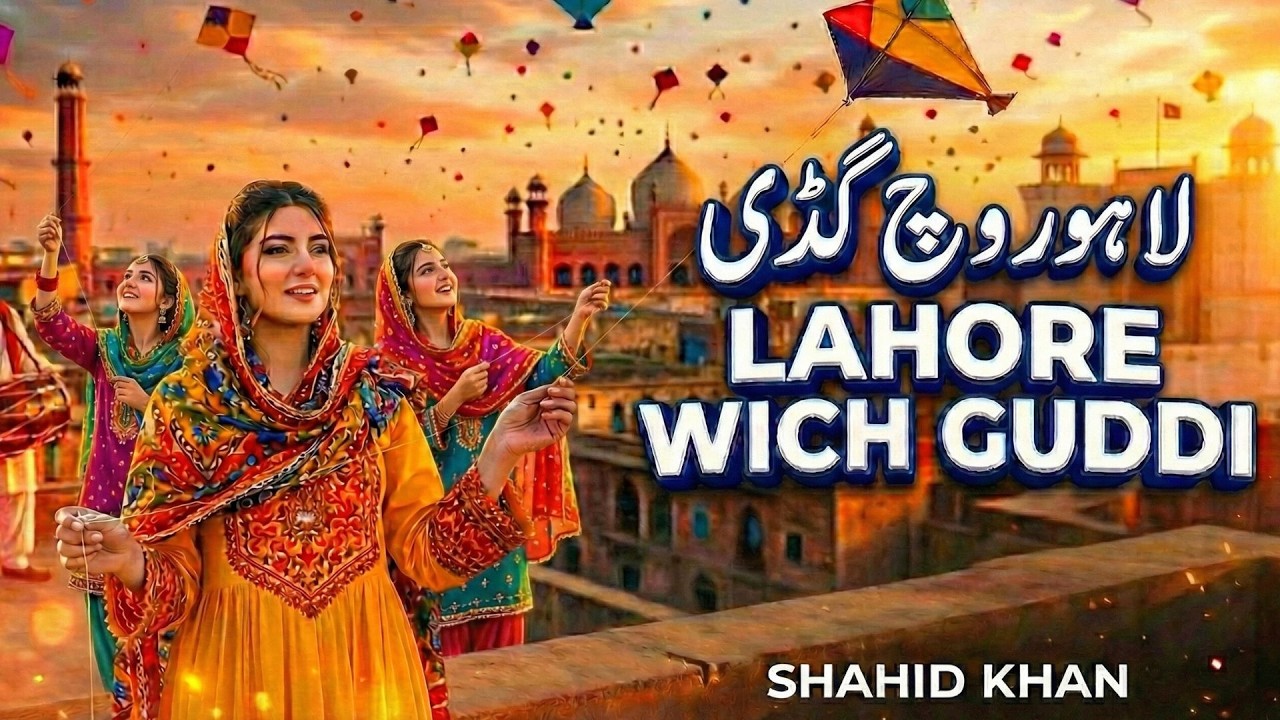 Lahore Wich Guddi | Shahid Khan | New Basant Song 2026 | Punjabi Basant Song