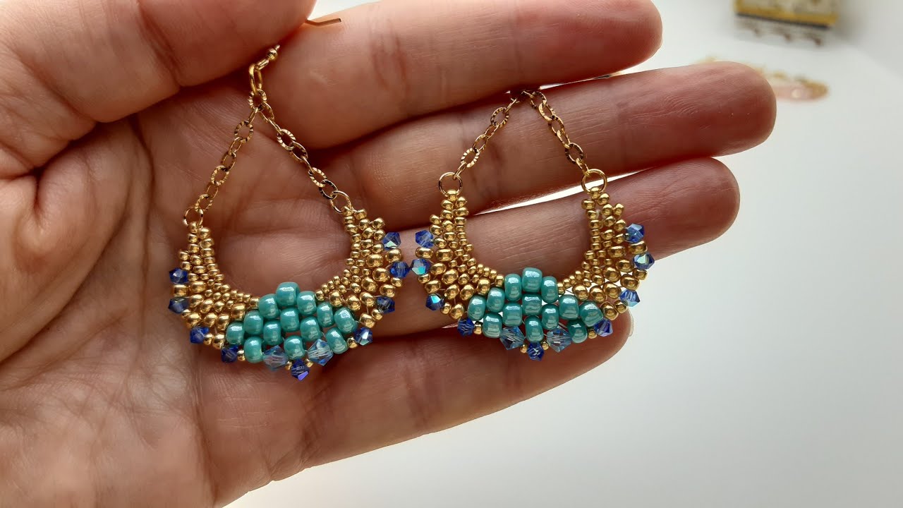 Diy video tutorial ,,DOLORES,, #orecchini #collana  #earrings #tessitura