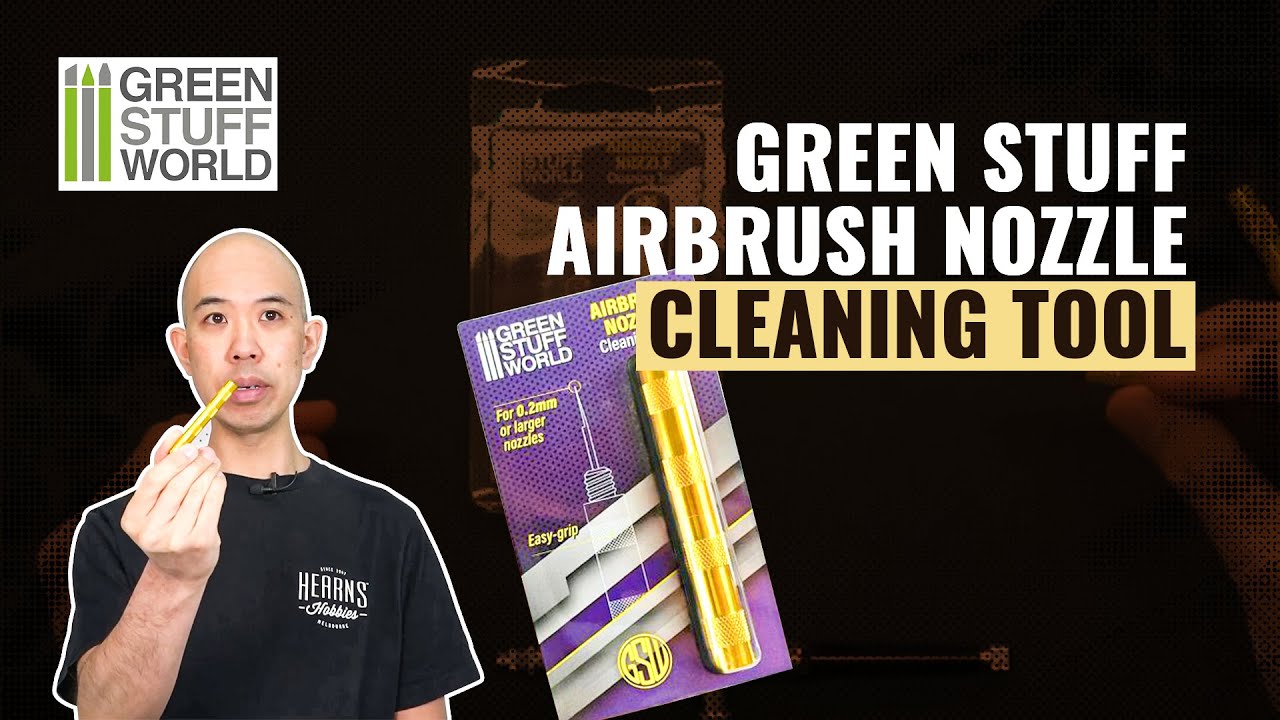 Green Stuff World | Airbrush Nozzle Cleaning Tool | #askHearns