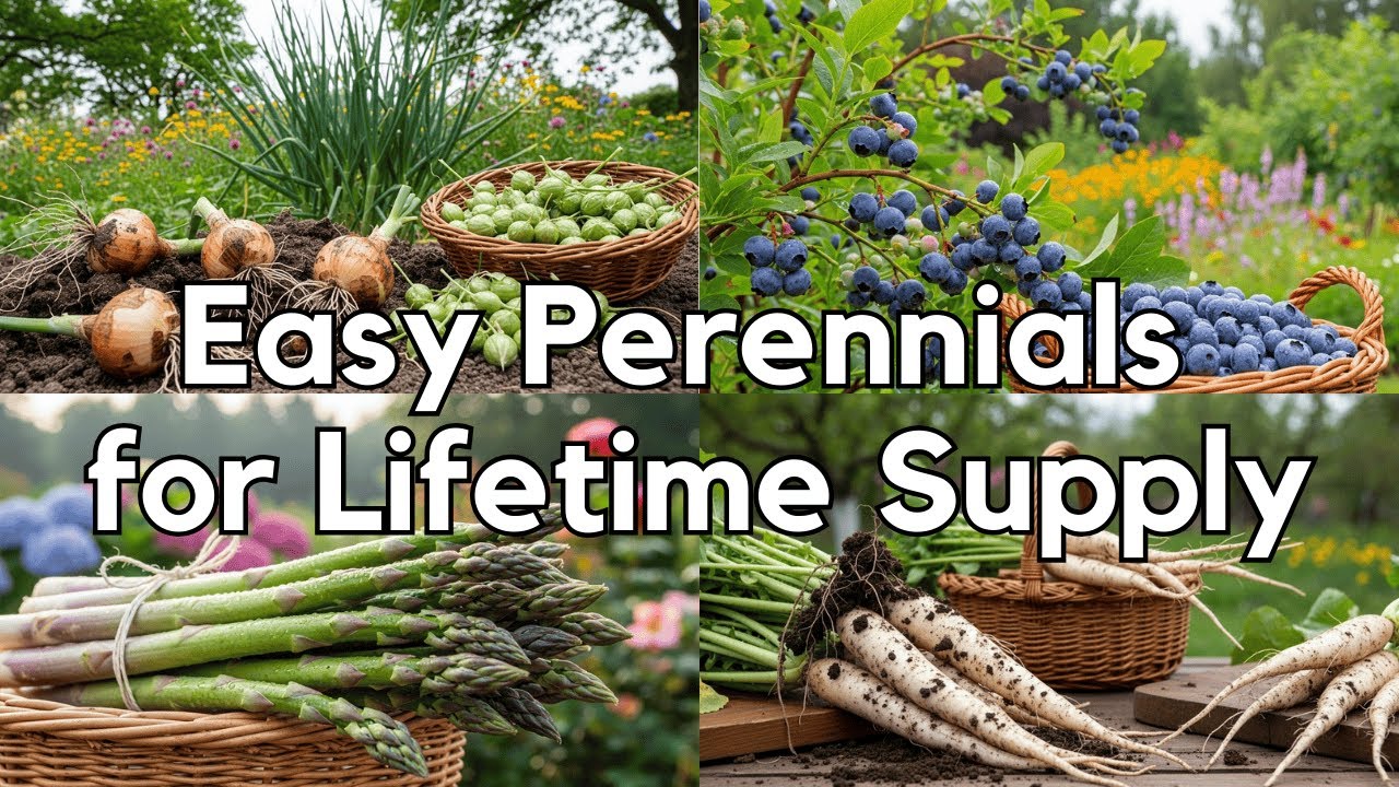 The Top 9 Perennial Crops That Keep Producing Forever!