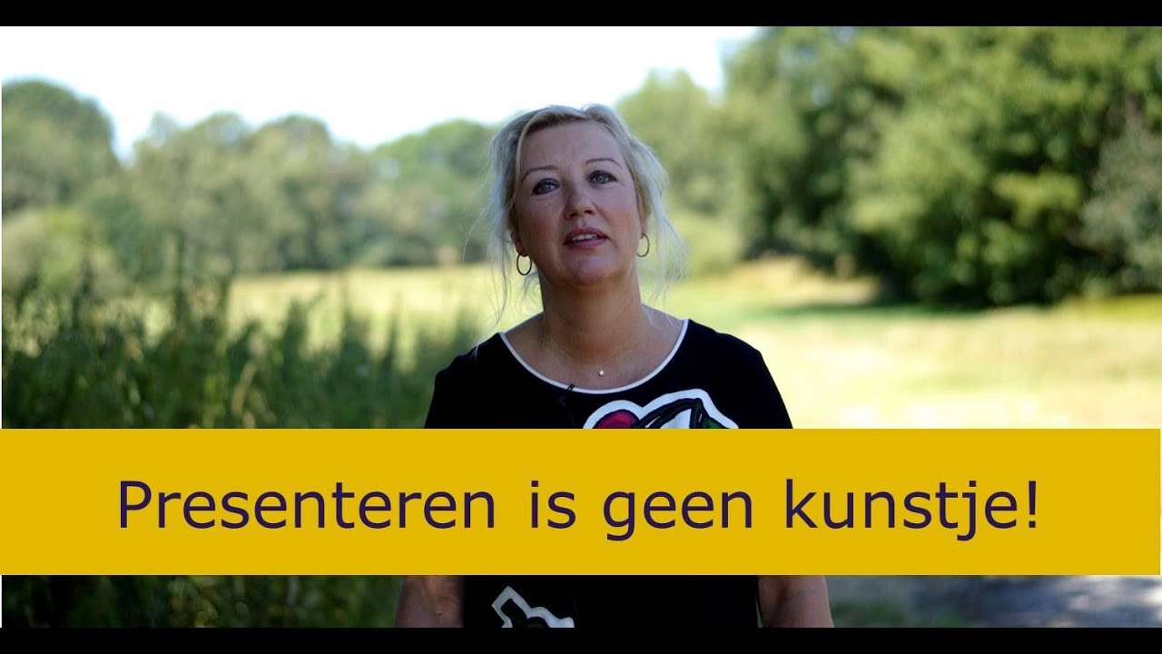 Presenteren is geen kunstje: natuurlijk presenteren!