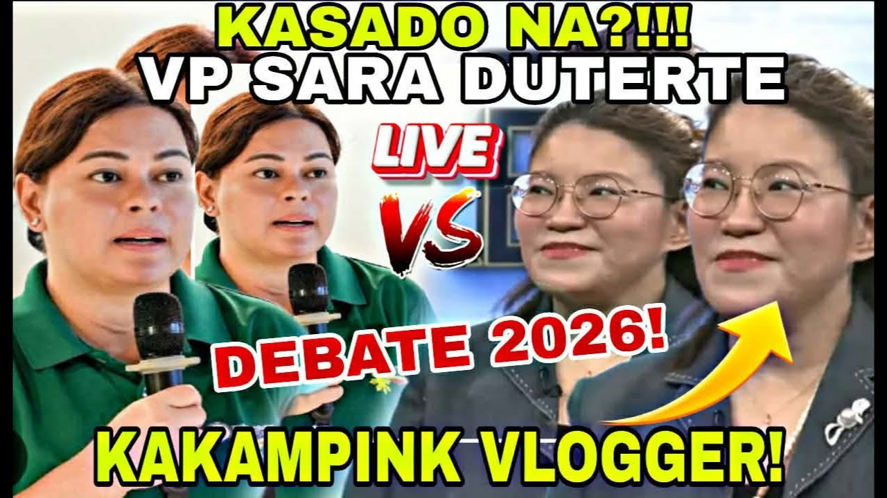 VP SARA DUTERTE V$ KAKAMPINK VLOGGER!