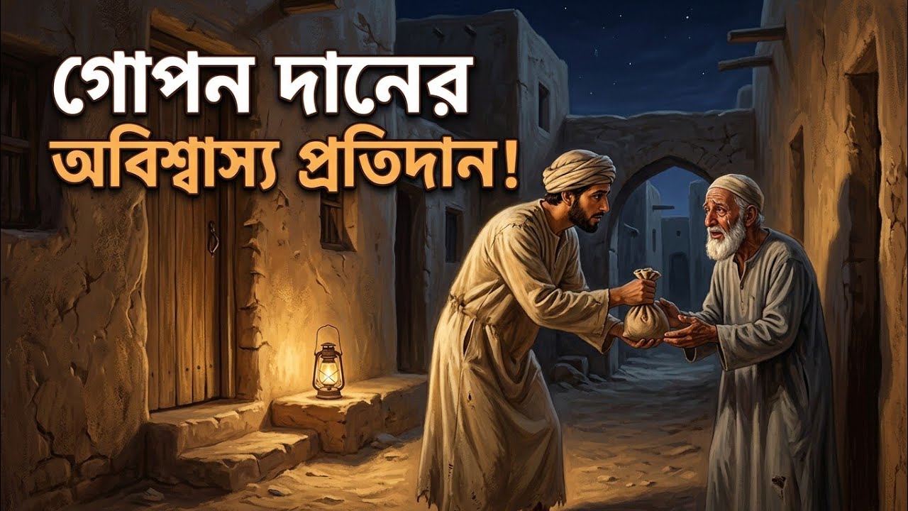গোপনে করা একটি ভালো কাজ যেভাবে বদলে দিল জীবন | Islamic moral story Bangla | Tafseer story 