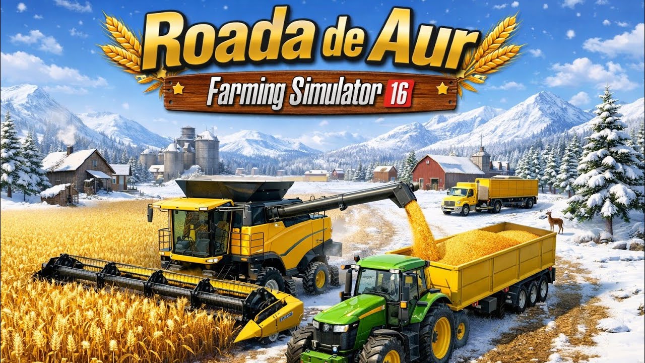 Roada de aur din Farming Simulator 16