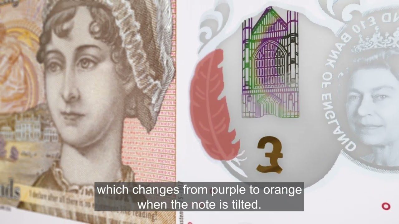 How to check &pound;10 banknotes &ndash; key security features