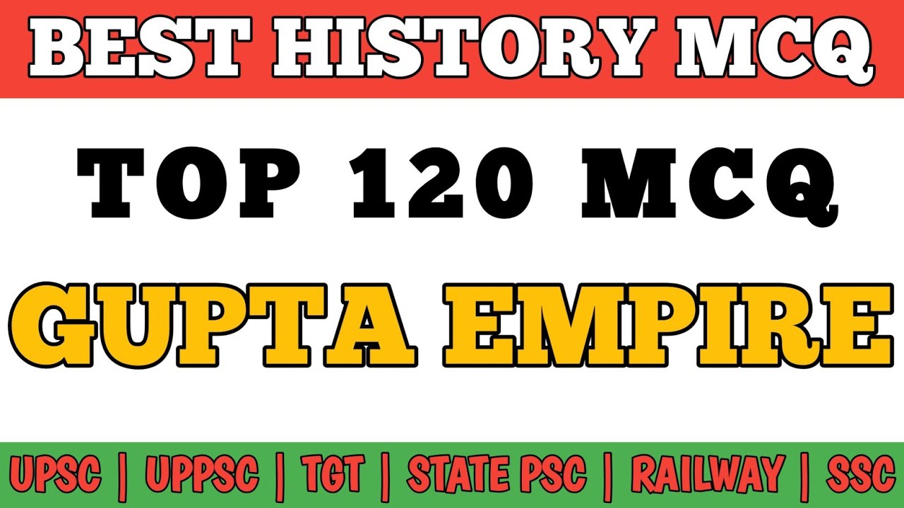 Best MCQ Gupta Empire for Competitive Exams | Repeated Questions Gupta Empire