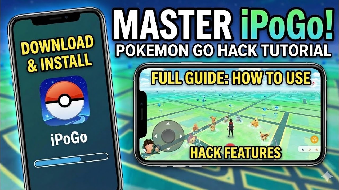 HACK Pokemon Go in 3 MINUTES! ⏱️ (Download + Install + Setup)