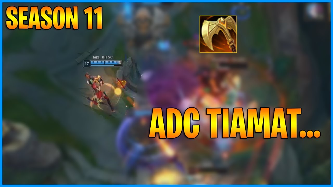 ADC Tiamat Builds Work in Season 11...LoL Daily Moments Ep 1197
