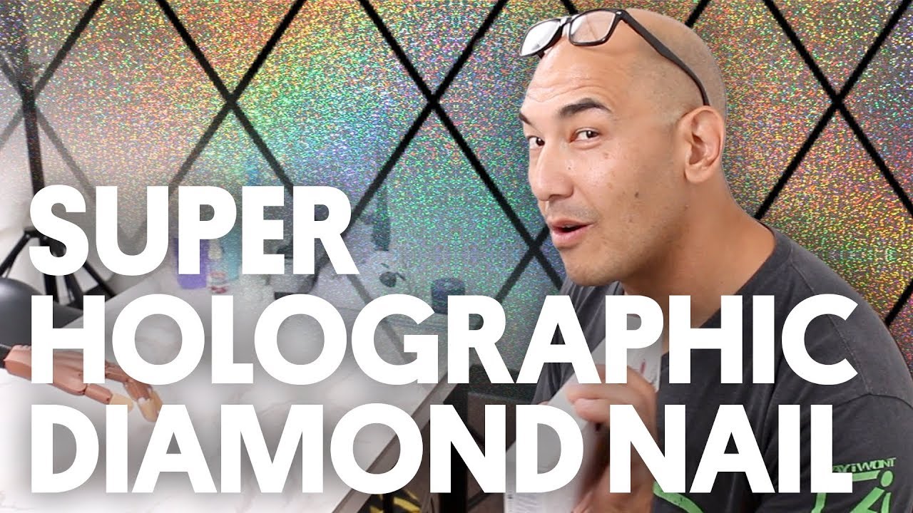 SUPER HOLOGRAPHIC DIAMOND NAIL (HOLO PIGMENT AND MISSION CONTROL) - VLOG 52