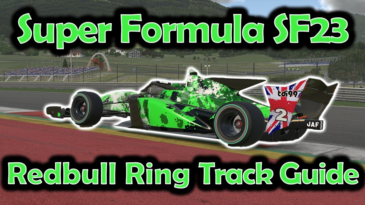 iRacing Track Guide Redbull Ring | Super Formula SF23 | W2 S4 2023