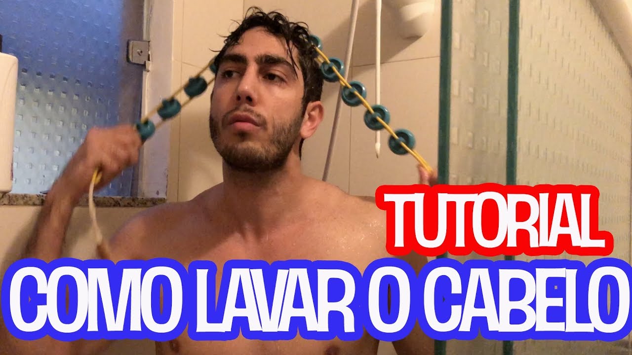 TUTORIAL: Como Lavar o Cabelo - JONATHAN NEMER