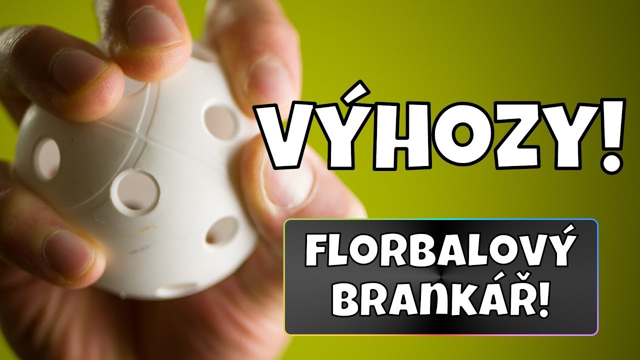 VÝHOZY! Florbalový BRANKÁŘ (trénink a techniky) 2018