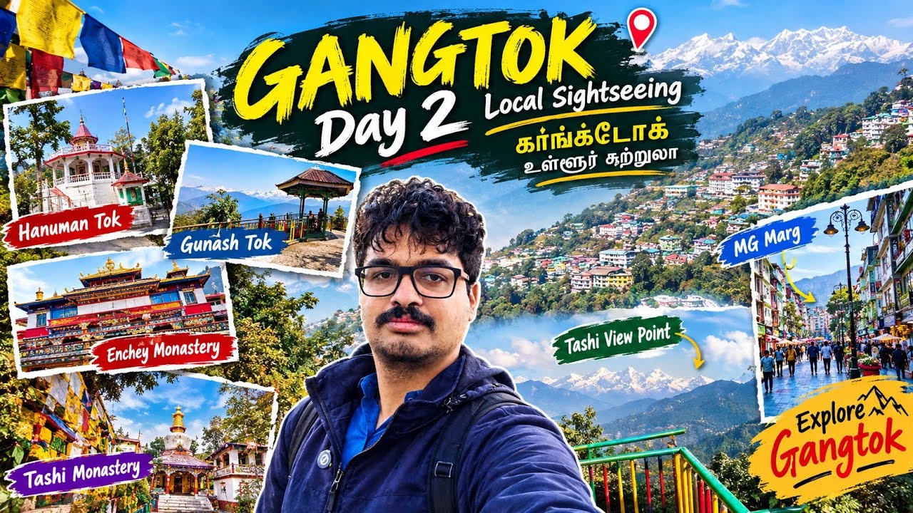 Exploring Gangtok local sightseeing |  gangtok Day 2 vlog
