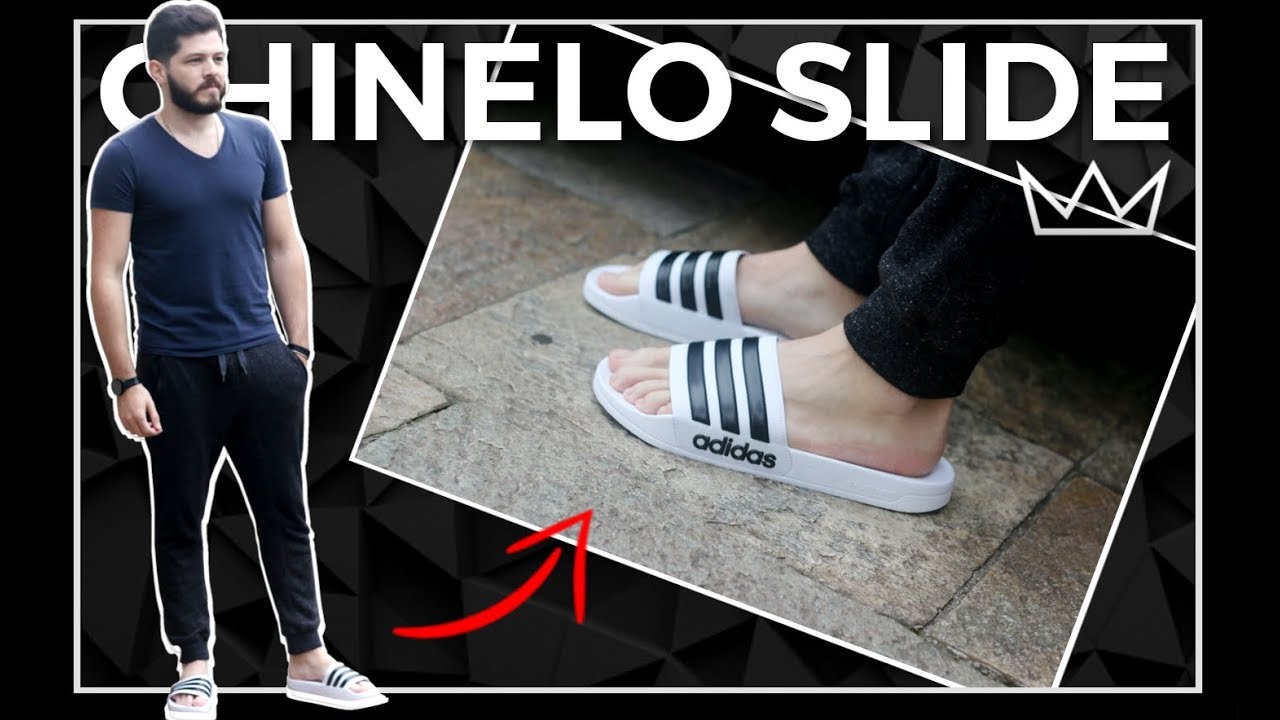 CHINELO SLIDE MASCULINO: como usar? / MODA MASCULINA