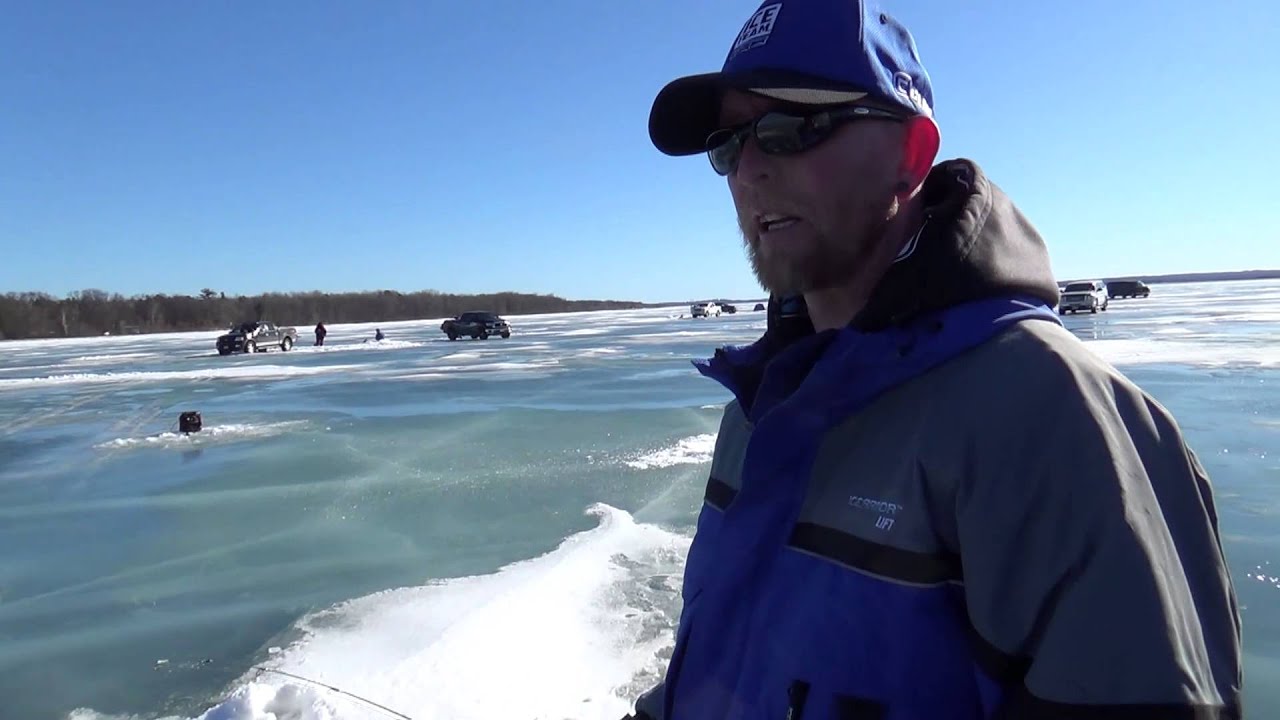 Ice Fishing Too CLose