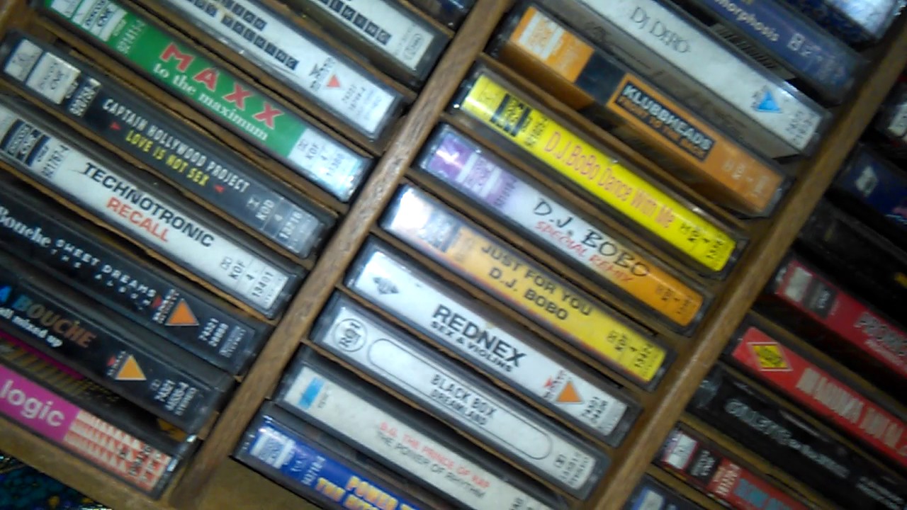 Colección cassettes eurodance